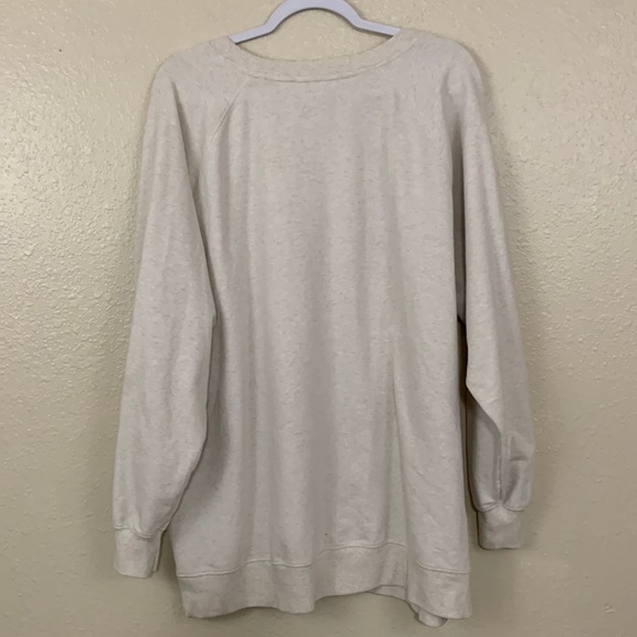 Wildfox Baby Pink Leopard Print Lips Oversized Sweater Size XL NWOT - Picture 3 of 6